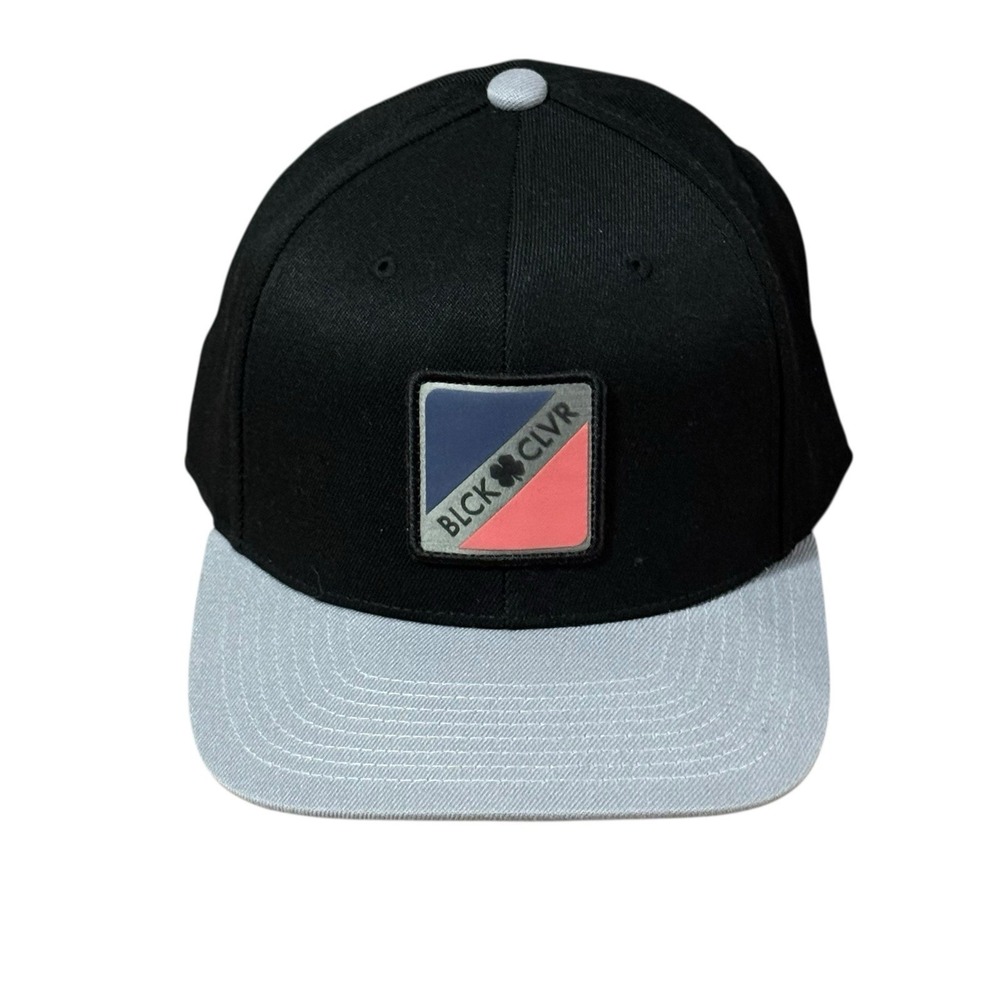 Black Clover Balance of Opposites Golf Hat Cap Adjustable Mens‎ Black/Silver